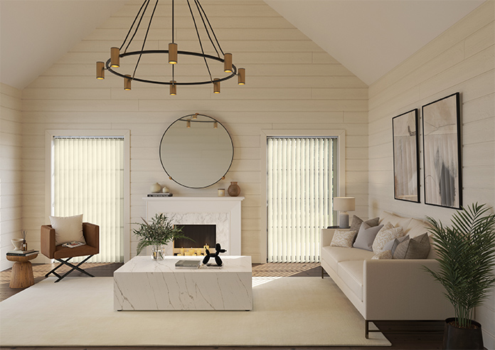 Deanna, Soft Cream - Vertical Blind - Image 8
